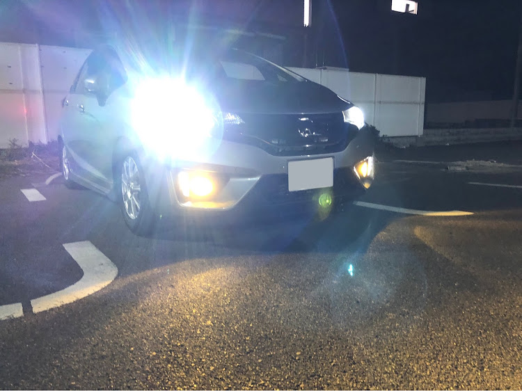 フィットの#HONDA・GK5 RS・TEIN FLEX Z・IPF  LEDデュアルカラーフォグランプバルブ・ALPHAⅡに関するカスタム事例の投稿画像1枚目