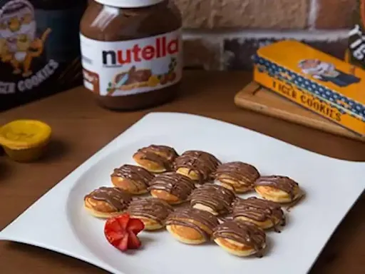 Nutella Brownie Mini Pancake [db]