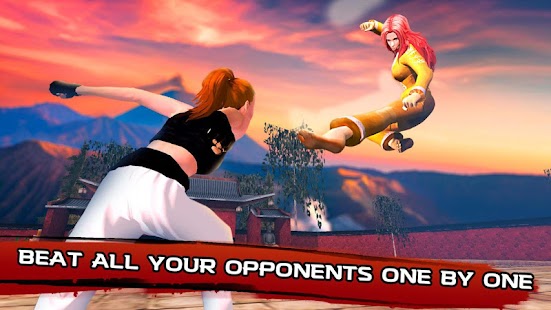 download Fighting Girls Karate Battle Arena 3D free