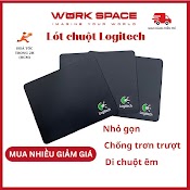 Miếng Lót Chuột Logitech 23 X 20Cm Nhỏ Gọn, Chống Trơn Trượt Giá Siêu Rẻ