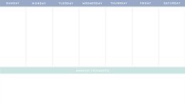 Austere Weekly - Weekly Planner item