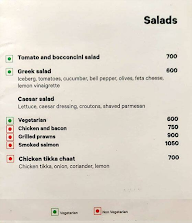 Lobby Lounge - Sheraton Grand Brigade Gateway menu 4