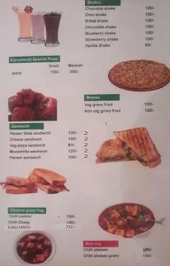 The Pizza Planet menu 6