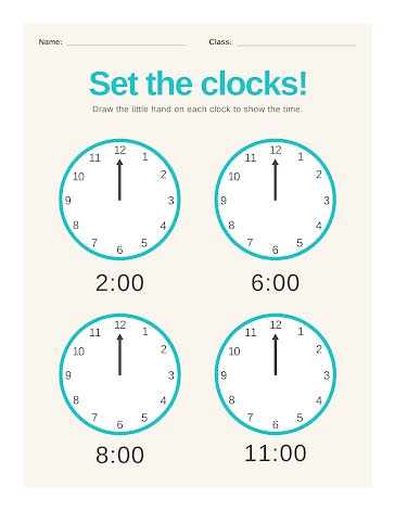 Set the Clocks - COVID-19 template