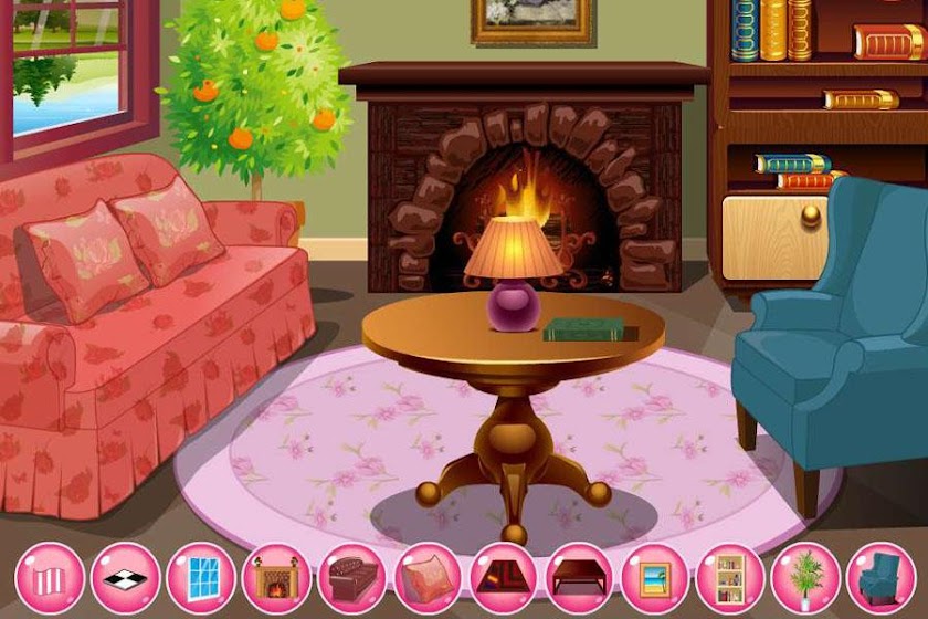 Salon and Room Decoration game Screen 2
