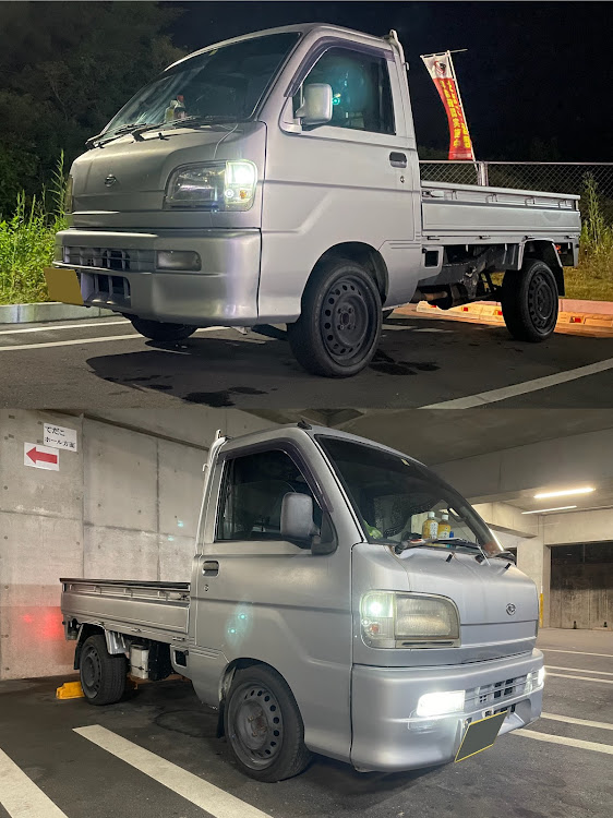 ハイゼットトラックの足車・軽トラカスタム・ローダウン・ハイゼットトラック・s200pに関するカスタム事例の投稿画像1枚目