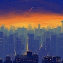 City Sunset Theme