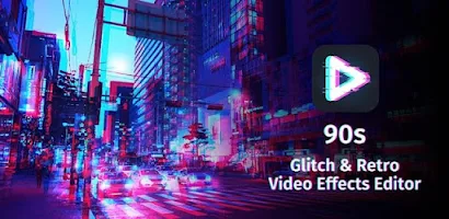 90s - Glitch VHS Video Effects Screenshot