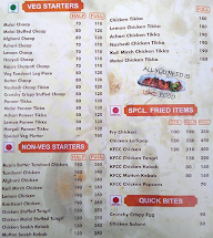 Chicken Raja menu 1