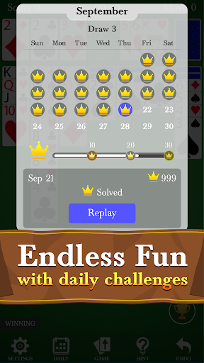 Screenshot Solitaire Klondike: Card Games