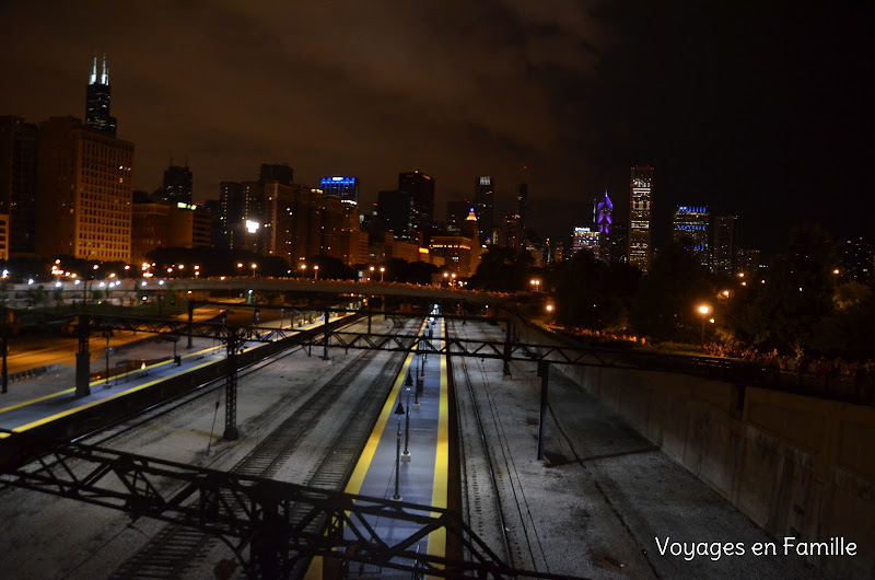 Chicago by night