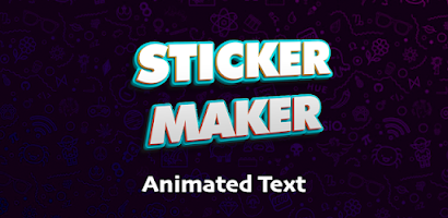 Maker Design Animated Text Sticker - Maker Design Animated Text