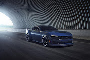 The 2024 Ford Mustang Dark Horse is tweaked for high-performance on both street and racetracks. 