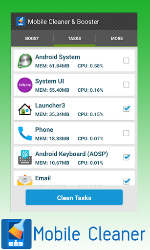 Mobile Cleaner Booster