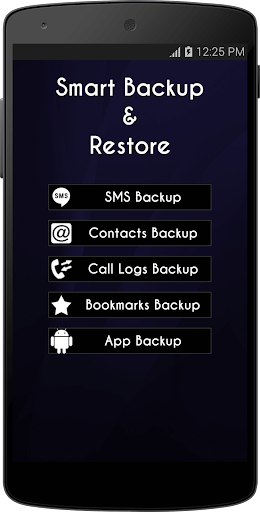 Smart Backup And Restore