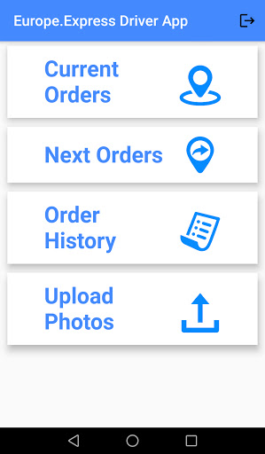 Europe Express Driver App