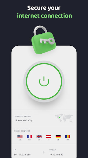 Screenshot Private Internet Access VPN