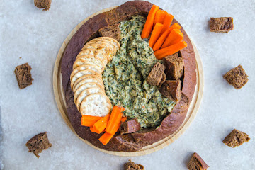 BEST EVER Homemade Vegan Spinach Dip