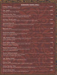 Kinara's Pure Veg Restaurant & Bar menu 2