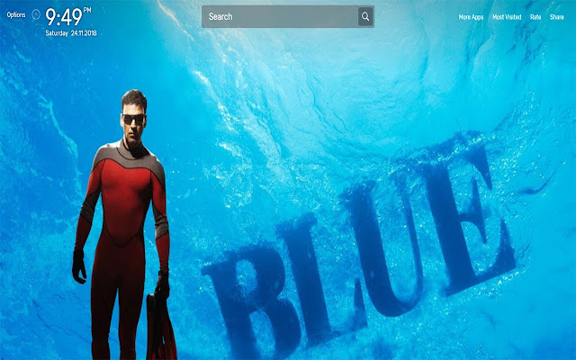 Blue Movie Wallpapers NewTab Theme