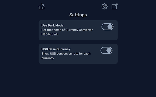 Currency Converter NEO