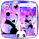 Cute Panda Galaxy Theme icon