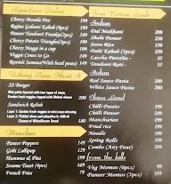 Snack Shack menu 1