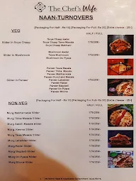 The Chefs Wife menu 6