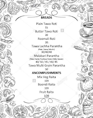 Tawa Experts menu 4