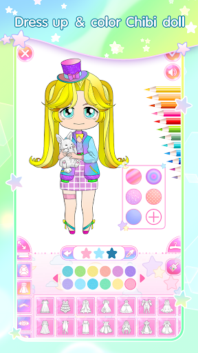 Screenshot Chibi Doll Dress up & Coloring