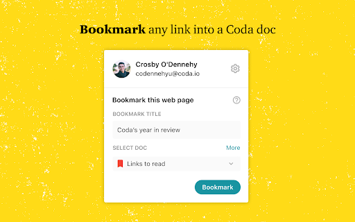 Coda Browser Extension