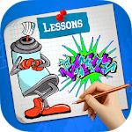 Cover Image of ดาวน์โหลด How to draw Graffiti 1.0.2 APK