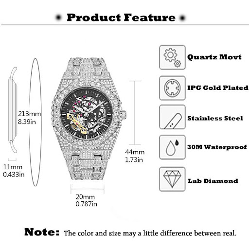 Title 4, Full Diamond Hip Hop Party Automatic Hollowing ...