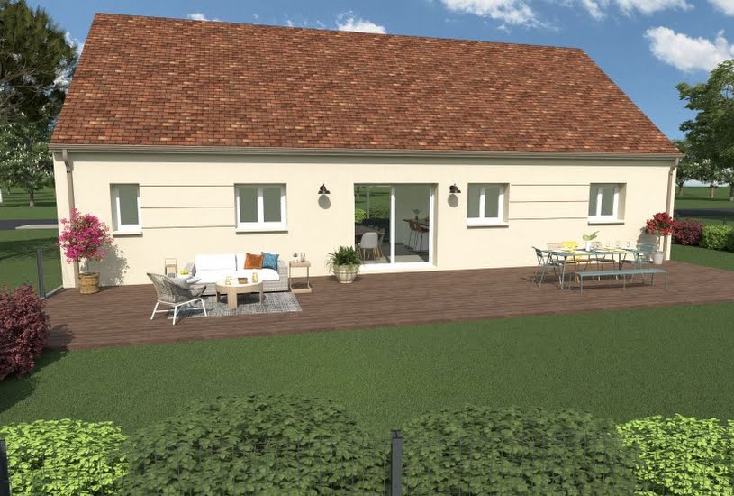  Vente Terrain + Maison - Terrain : 503m² - Maison : 116m² à Chanceaux-sur-Choisille (37390) 