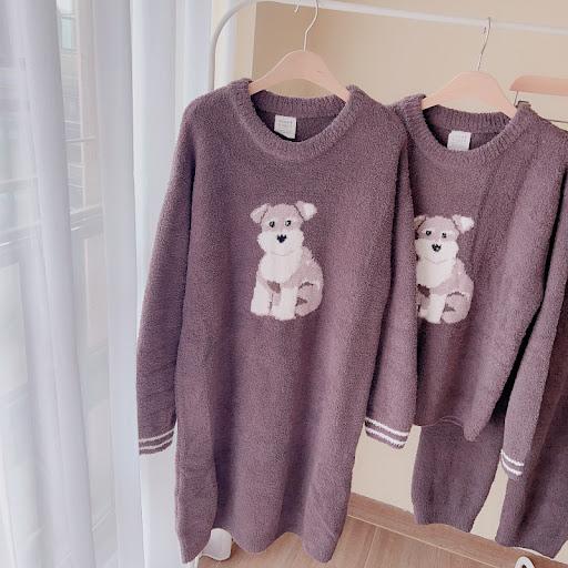 Title 5, Autumn and Winter Soft Dog Sleeping Skirt Girl....