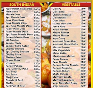 Shiv Sweets Restaurant And Cafe menu 3