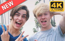 Sam and Colby HD Wallpapers Social New Tab small promo image