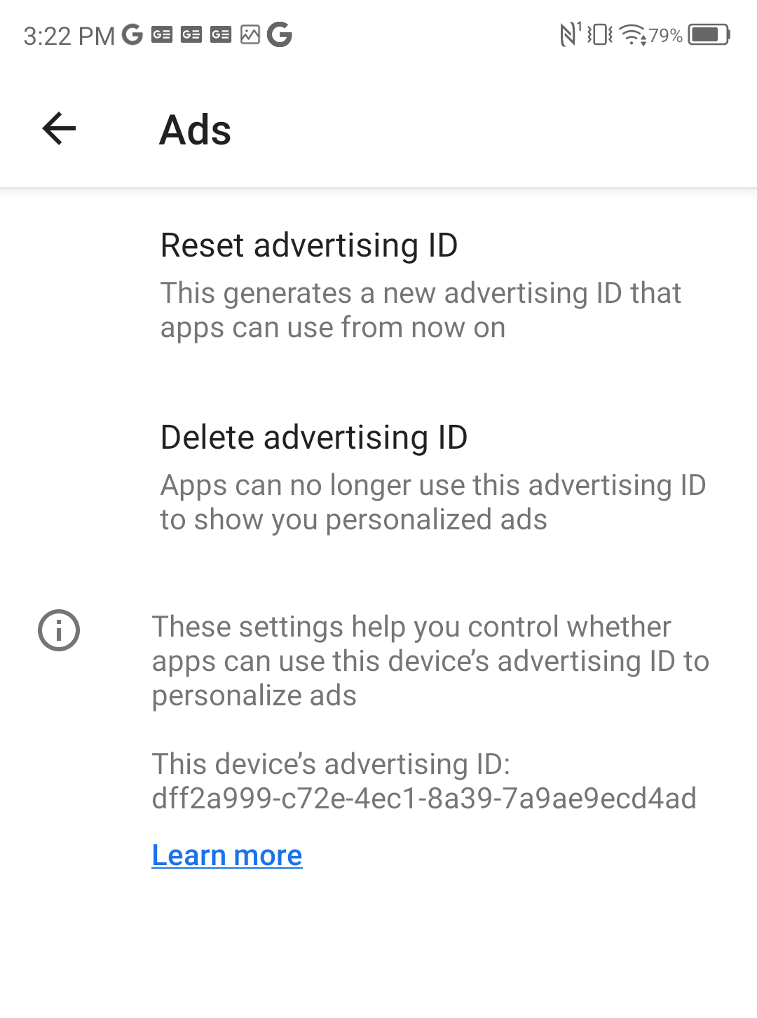 ad personalization android
