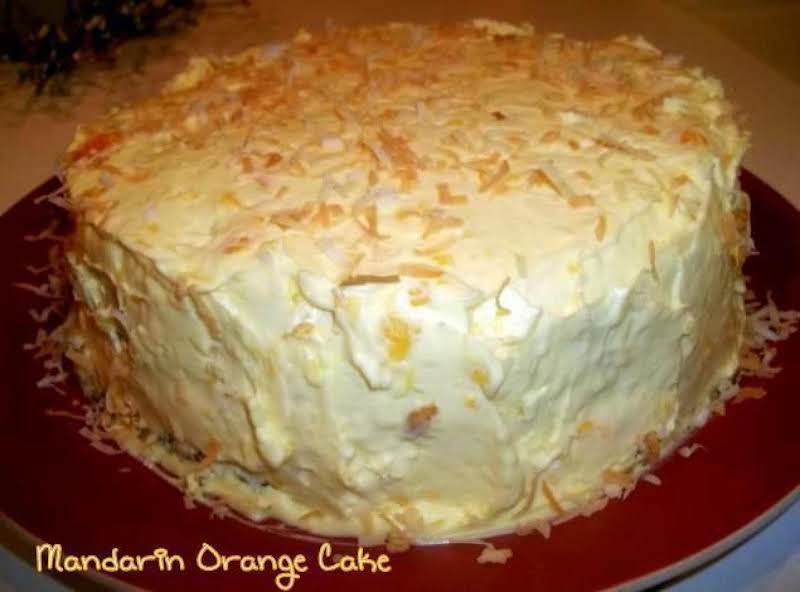 Mandarin Orange Cake -  From Scratch