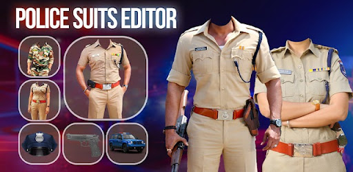 Man Police Suits Photo Editor