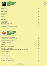 Banana Leaf menu 4