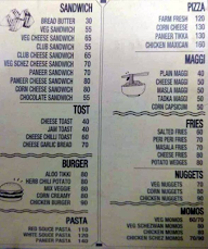 Grubs N Snacks menu 1