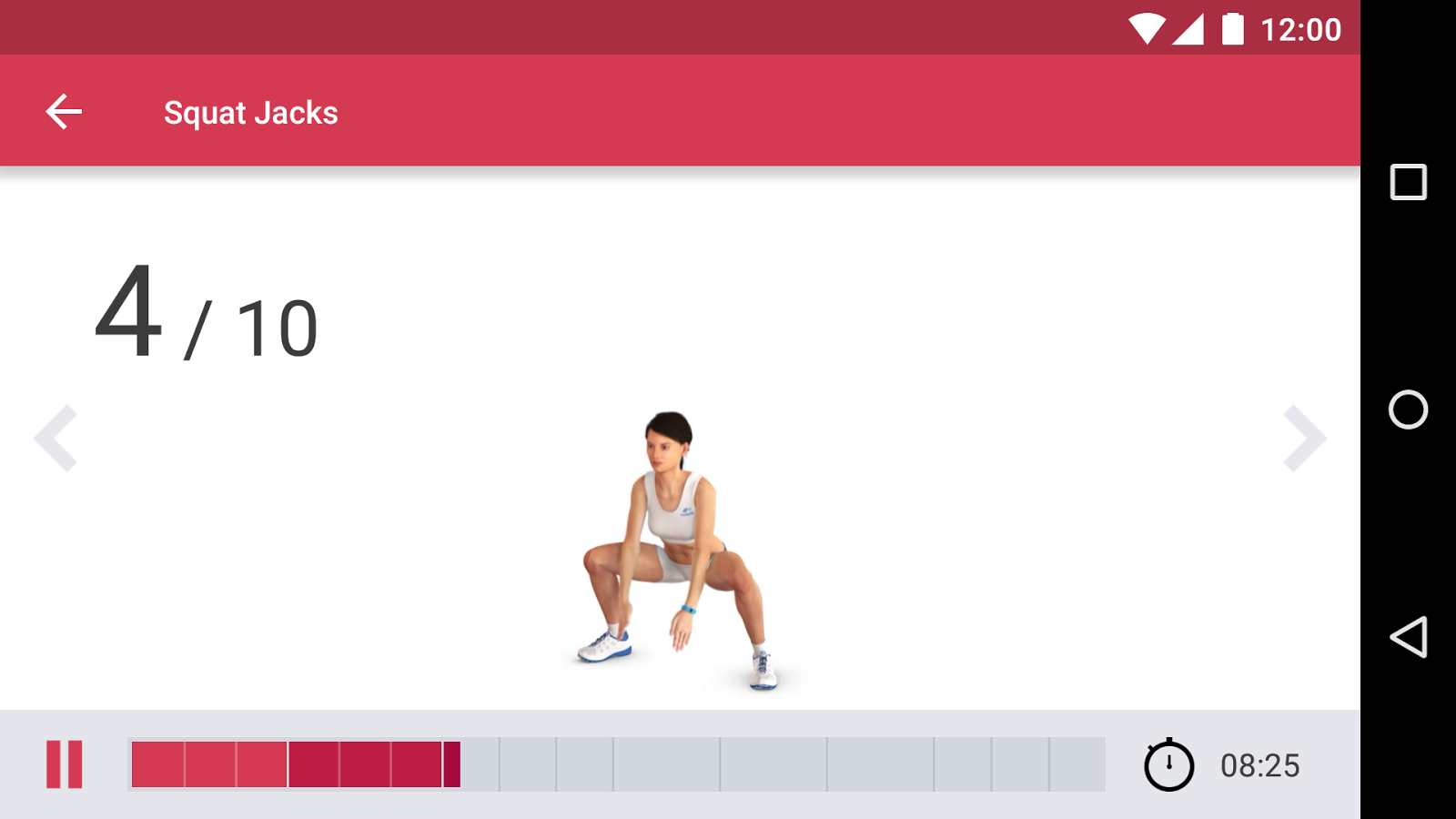    Runtastic Leg Workout Trainer- screenshot  