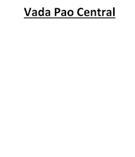 Vada Pao Central menu 3