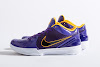 undefeated x nike kobe 4 protro lakers