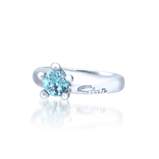 BABY RING AQUAMARINE