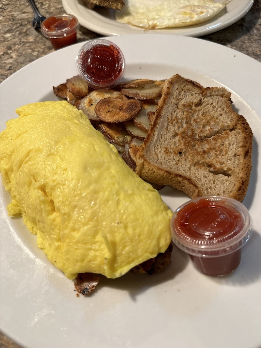 Gluten-Free Breakfast at Blue Heron Cafe