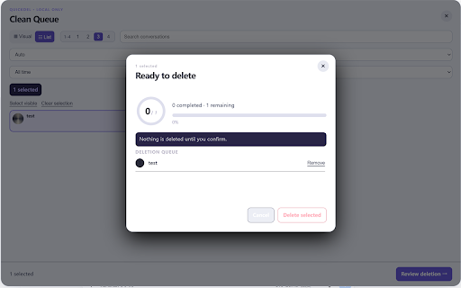 TidyQueue screenshot 4