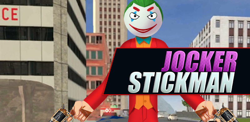 Amazing Joker Stickman Rope Hero Gangster Mafia