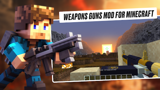 Screenshot Weapons Guns Mod for Minecraft